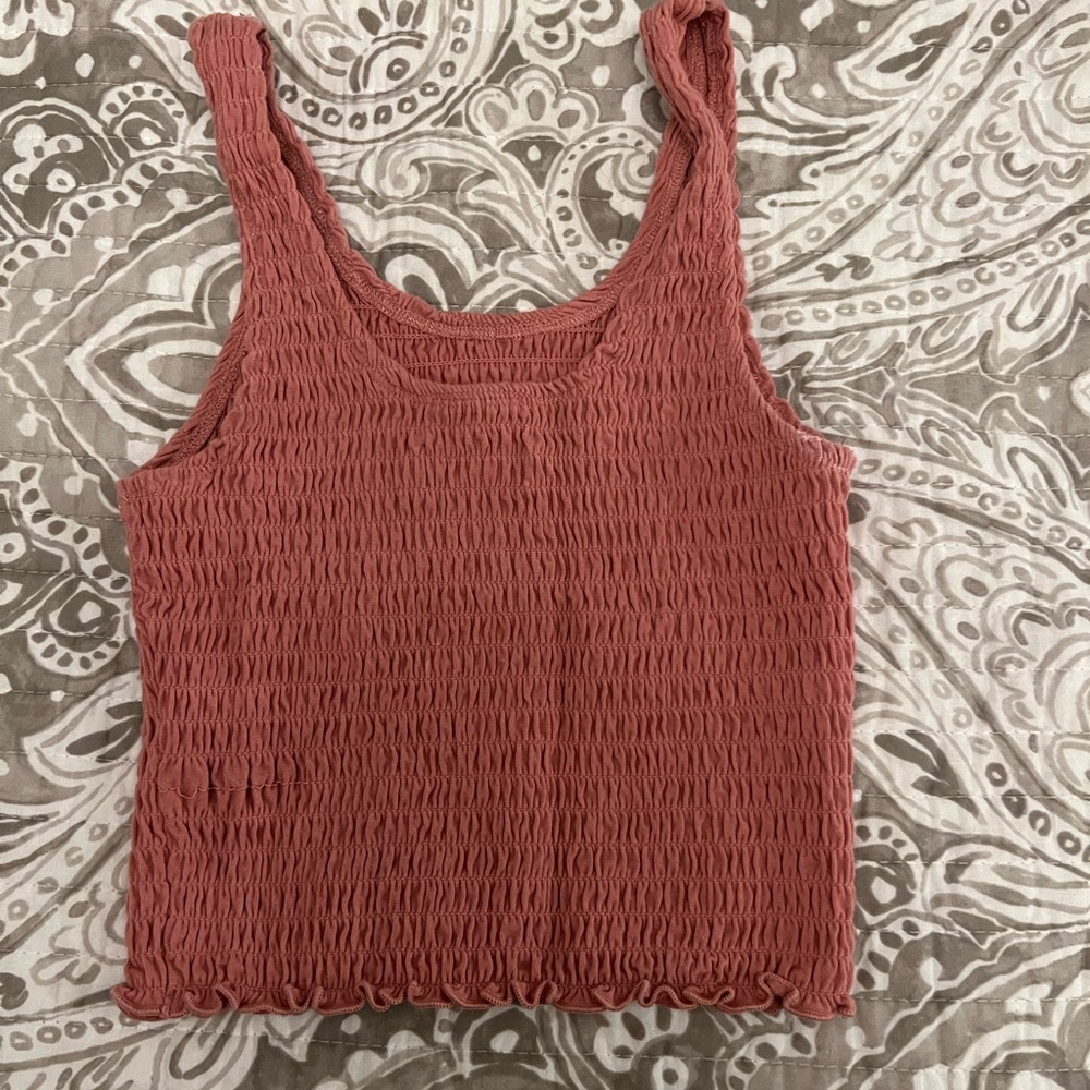 Hollister Smocked Tank Top